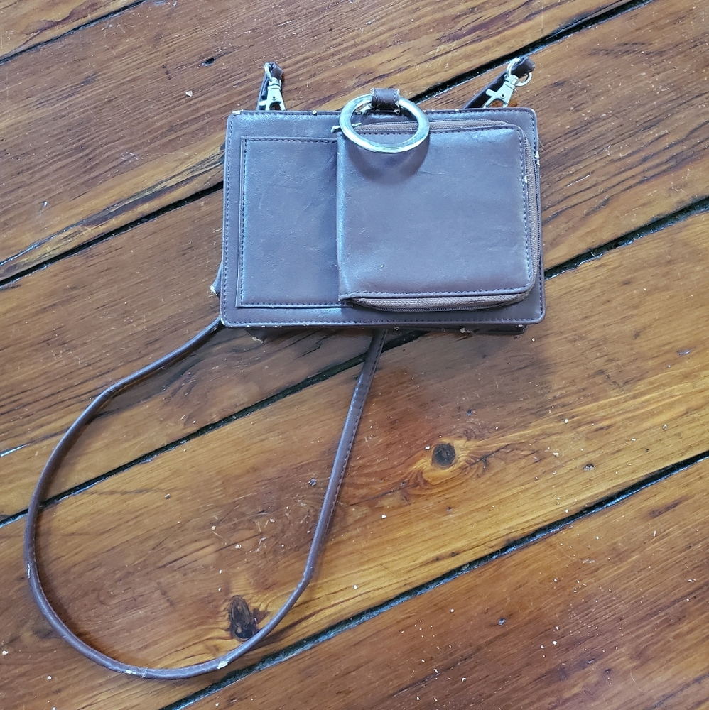 Small brown handbag